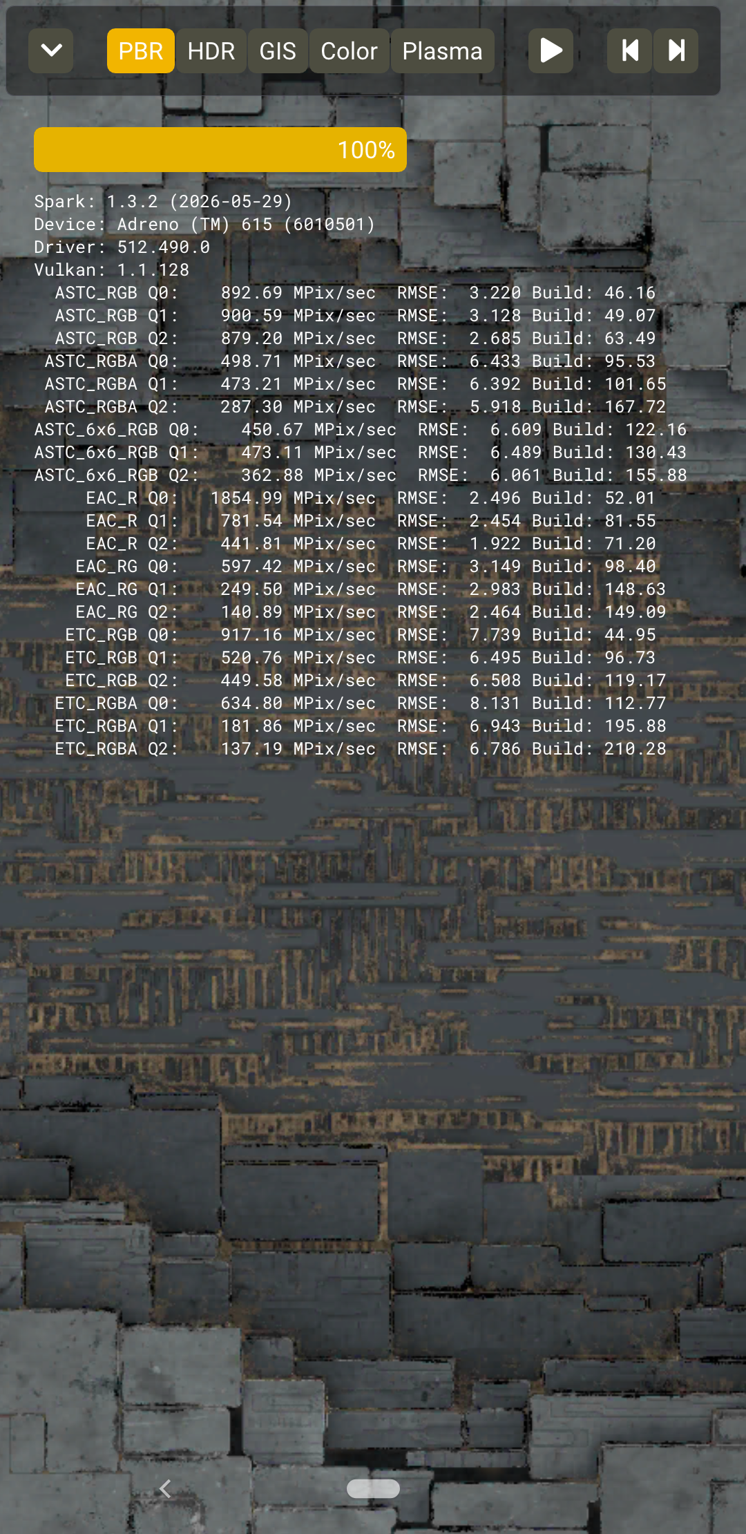 Spark Demo: benchmark result